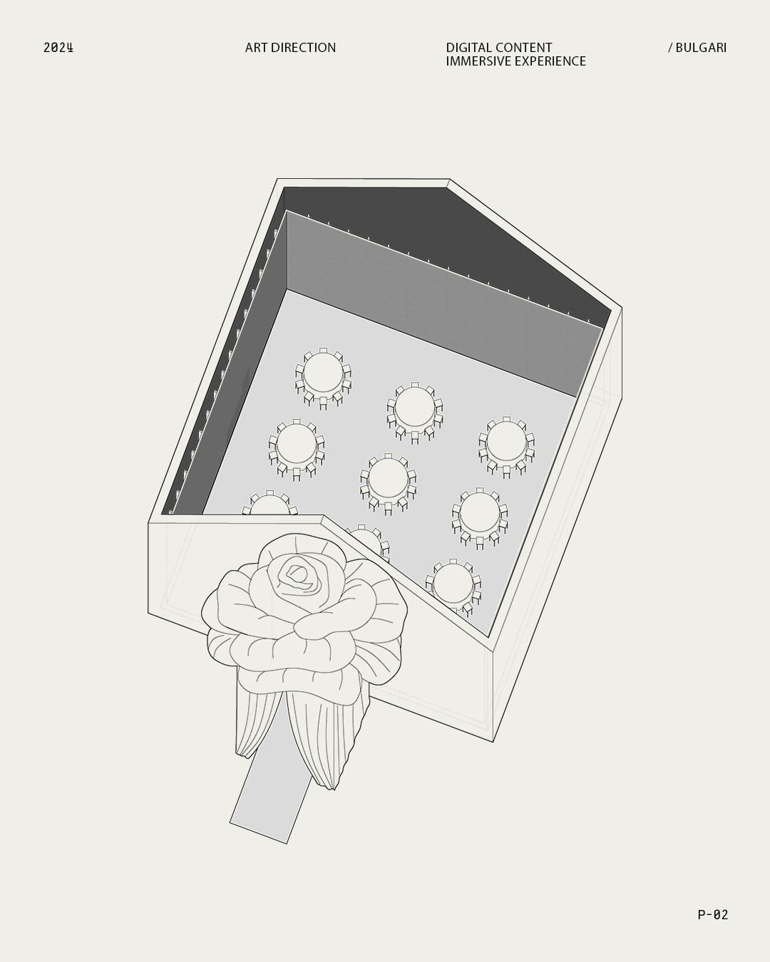 Bulgari Le Gemme Sahare — from digital to physical